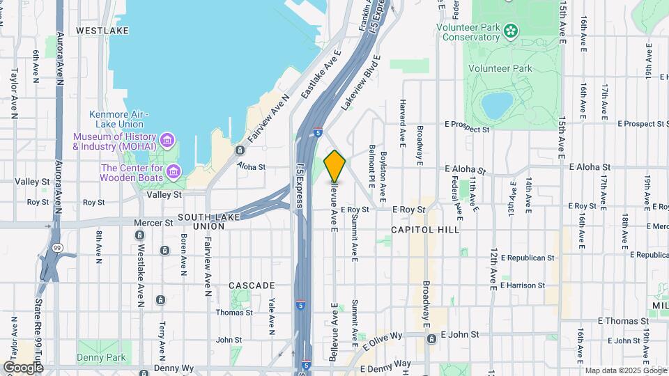 745 Bellevue Ave E Map and Location Details