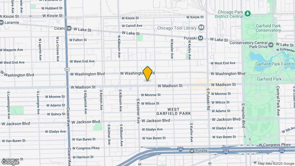 4320 W Madison St Map and Location Details