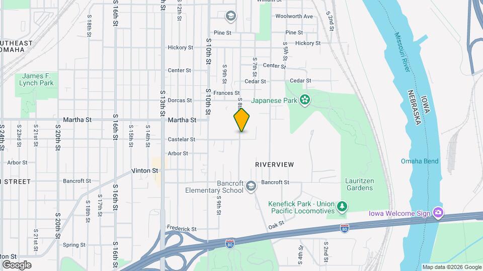 2347 S 8th St Map and Location Details