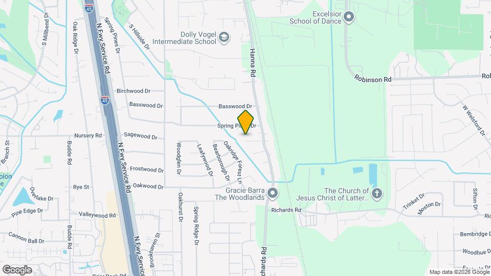 711 W Clady Dr Map and Location Details