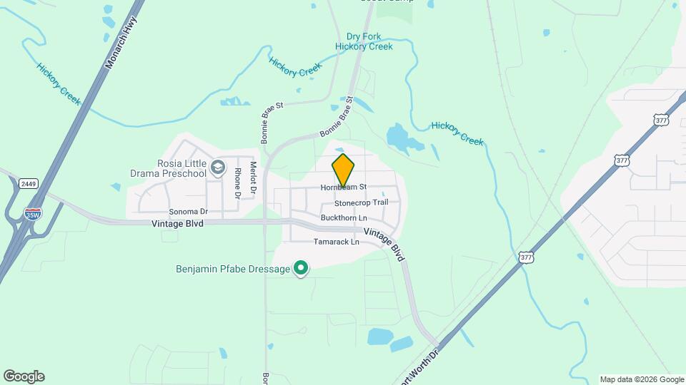 3229 Hornbeam St Map and Location Details