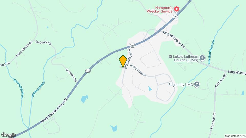 2527 Otis Dellinger Rd Map and Location Details