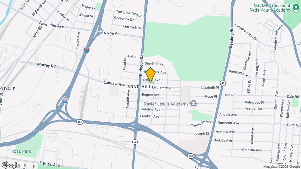 1232 Laidlaw Ave, Unit 1 Mapa y Detalles de la Ubicación