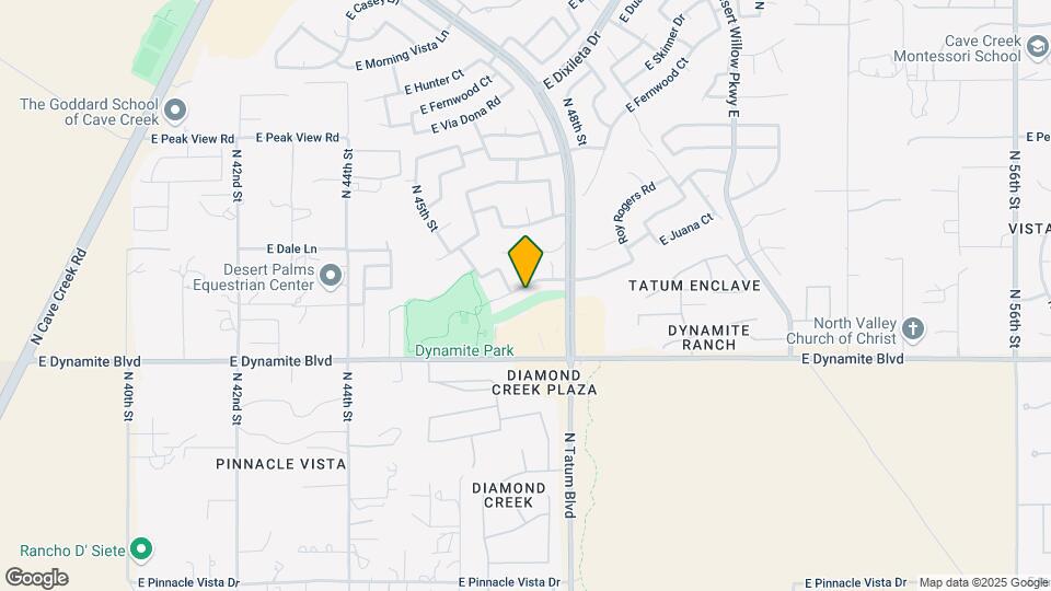 4611 E Juana Ct Map and Location Details