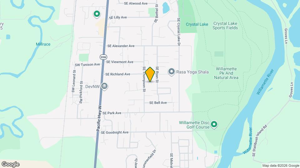 780 SE Marion Ave Map and Location Details