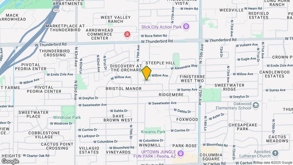 13251 N 78th Dr Mapa y Detalles de la Ubicación