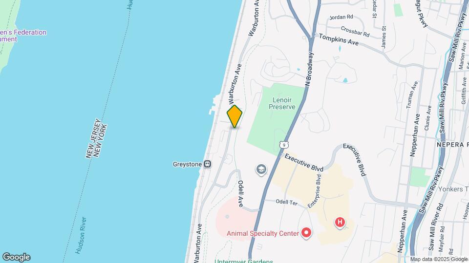 1116 Warburton Ave Map and Location Details