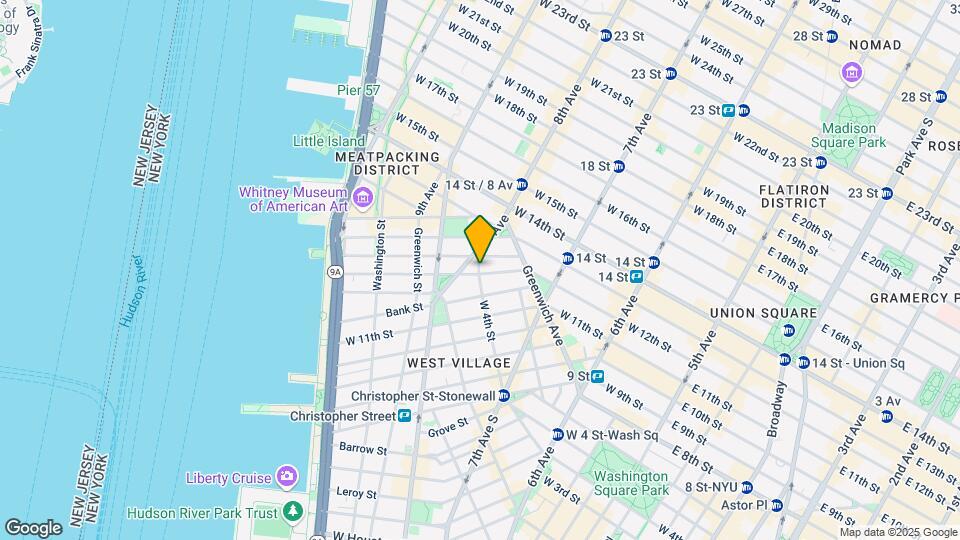 281 W 12th St Map and Location Details