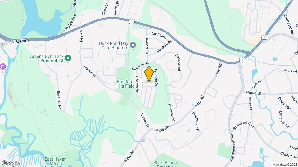 212 Crosswoods Rd Map and Location Details