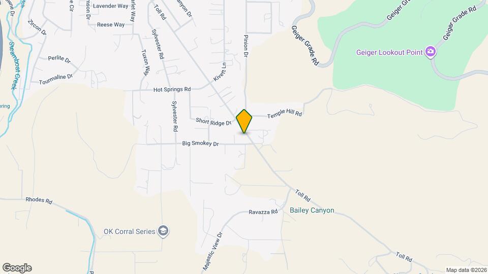15725 Toll Rd Map and Location Details