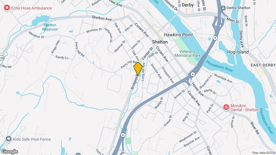 44 Bridgeport Ave Mapa y Detalles de la Ubicación