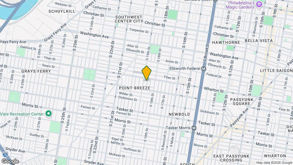 1316 Dorrance St Map and Location Details