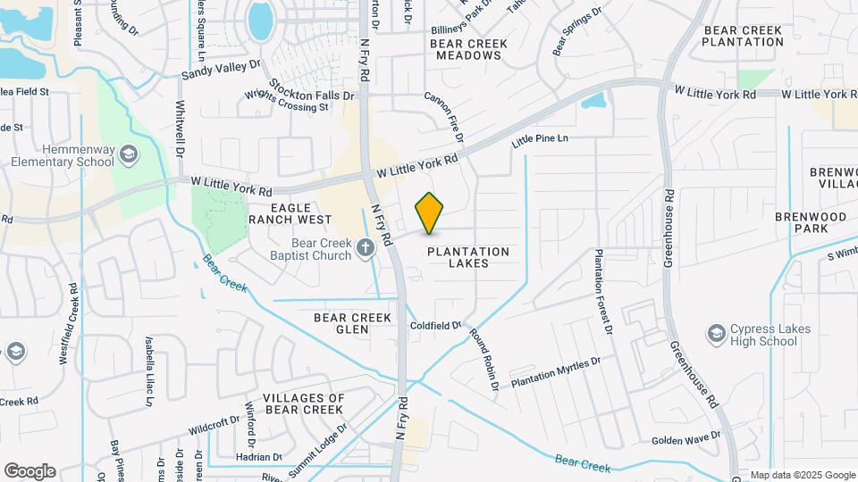 19754 Cozy Cabbin Dr Map and Location Details