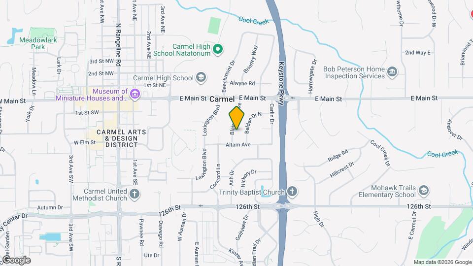 209 Blairsden Ave Map and Location Details