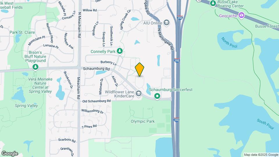 1691 E Greenbriar Dr Map and Location Details