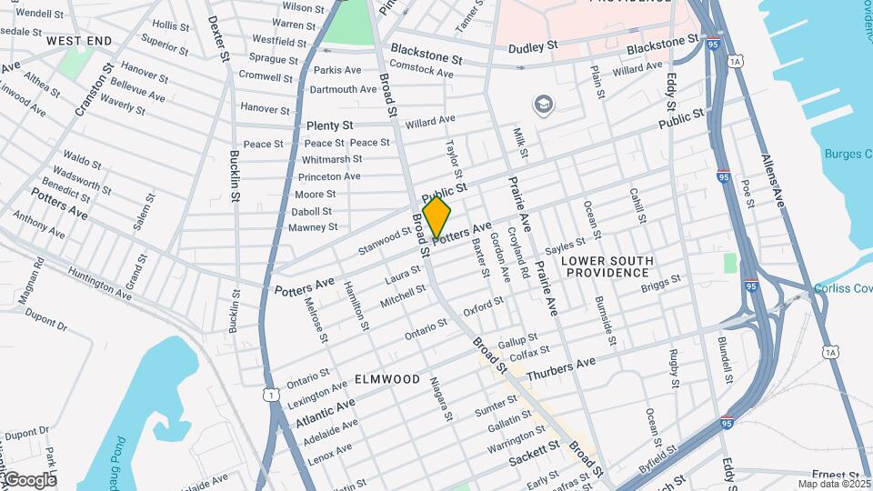 306 Potters Ave Mapa y Detalles de la Ubicación