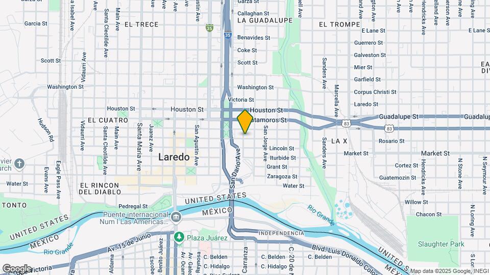 520 Hidalgo St Map and Location Details