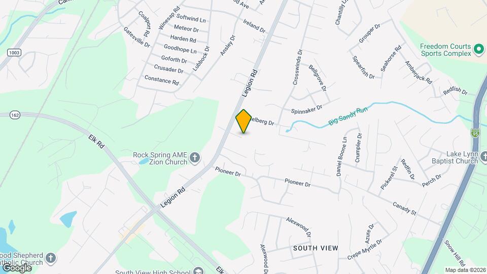 614 Drypoint Ln Map and Location Details