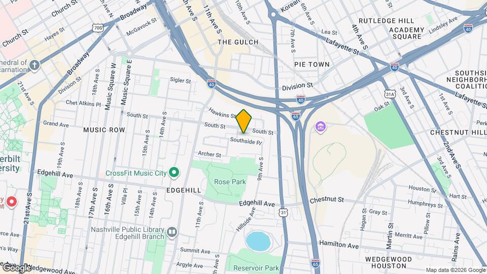 908 Southside Pl Mapa y Detalles de la Ubicación