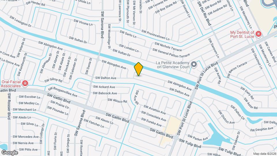 1073 SW Dalton Ave Map and Location Details