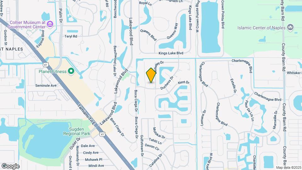 1007 Pine Isle Ln Mapa y Detalles de la Ubicación