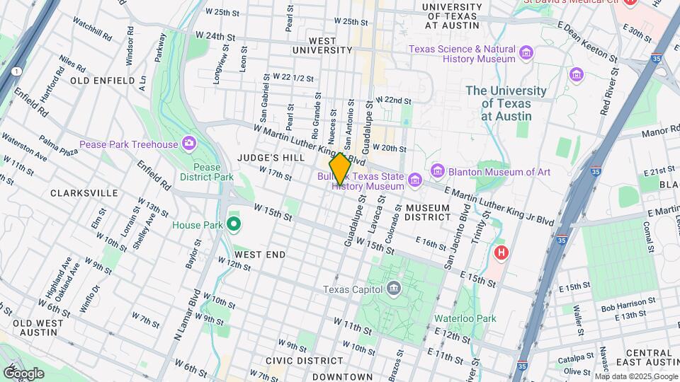 502 W 17th St Map and Location Details