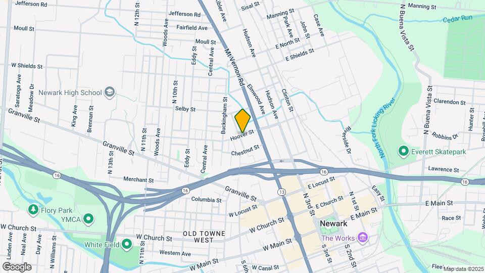 81 Hoover St, Unit 1 Map and Location Details