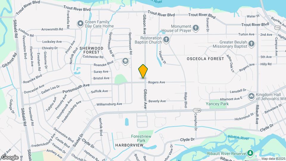 9306 Gibson Ave Map and Location Details