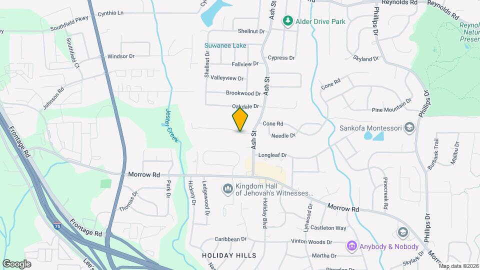 707 Melrose Dr Map and Location Details