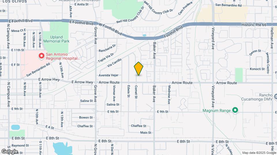8469 Comet St Map and Location Details