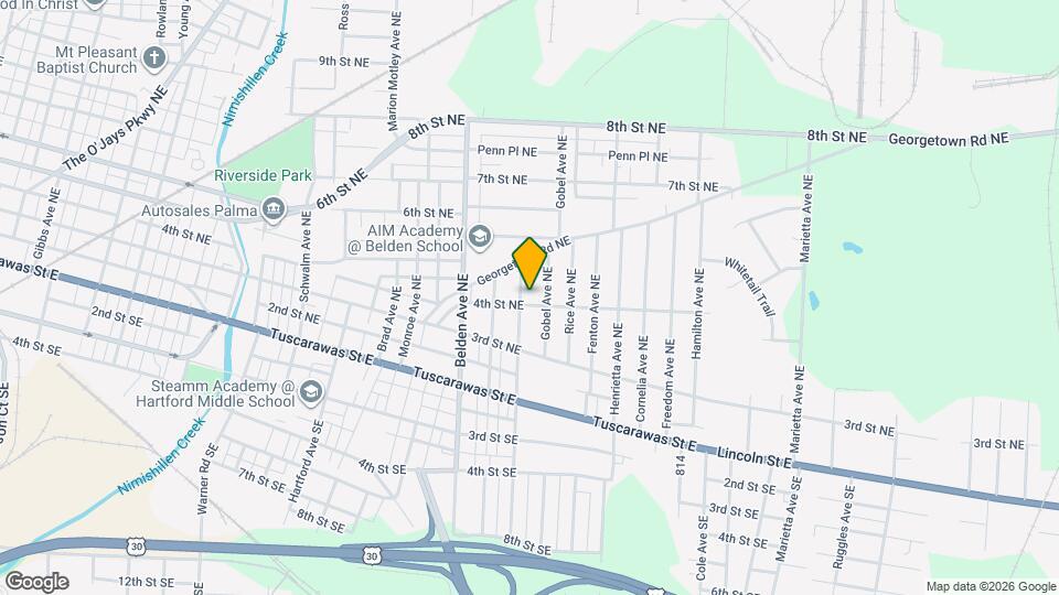 2207 4th St NE Map and Location Details