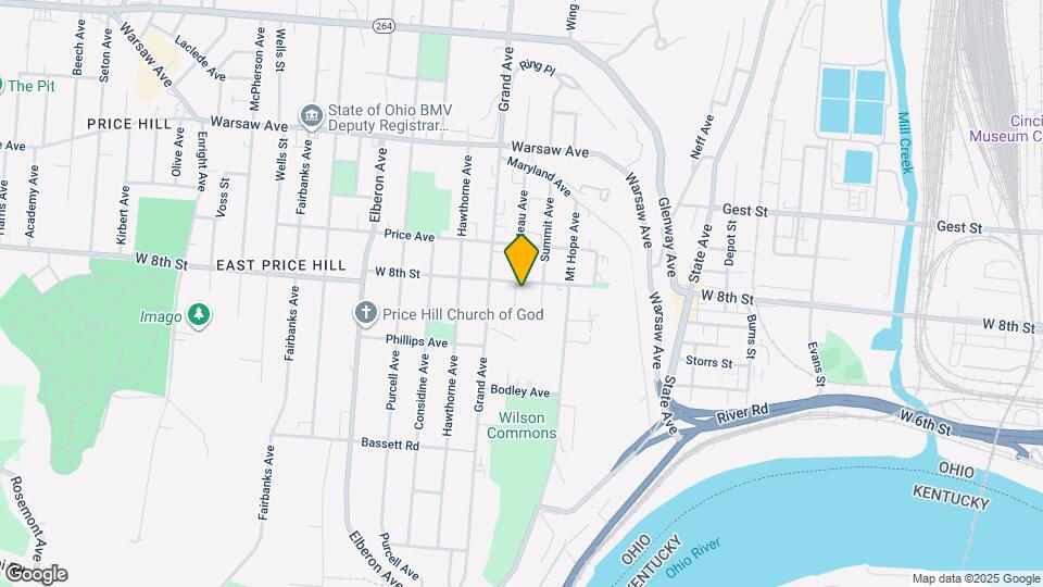 760 Chateau Ave Mapa y Detalles de la Ubicación