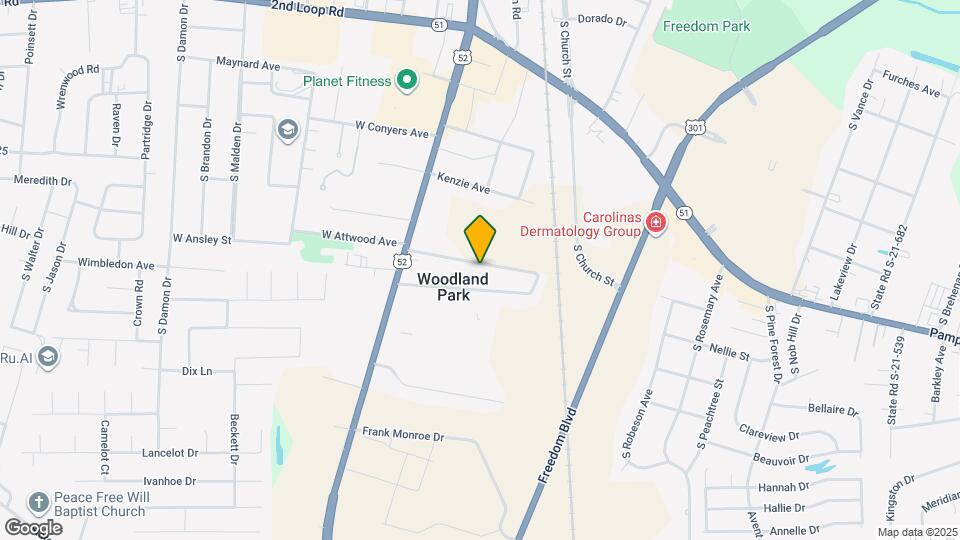 216 E Carolyn Ave Map and Location Details