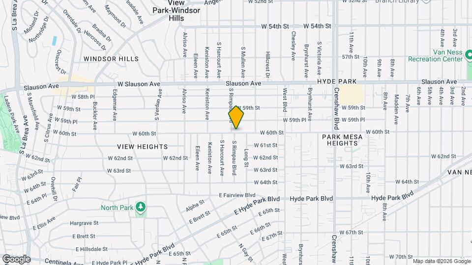 3753 W 60th St Map and Location Details