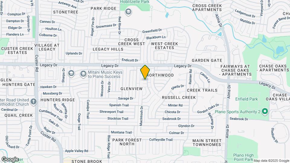 1505 Lodengreen Ct Map and Location Details