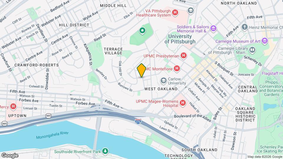 3114 Terrace St Mapa y Detalles de la Ubicación