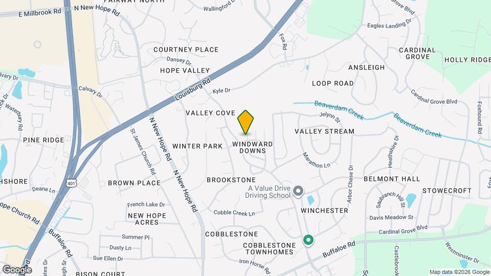 4320 Windlass Ct Mapa y Detalles de la Ubicación