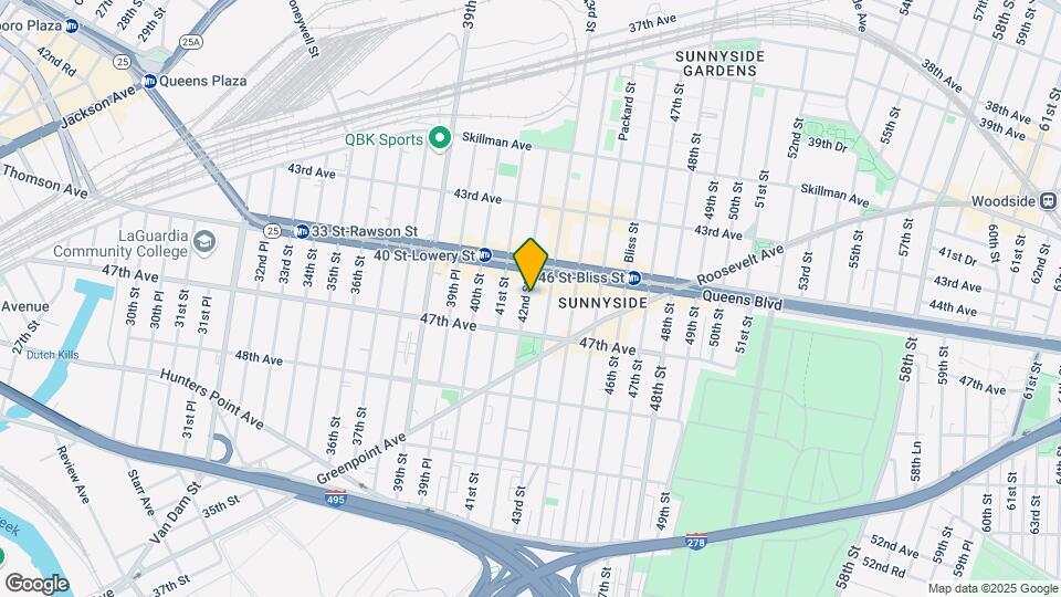 4525 42nd St Map and Location Details