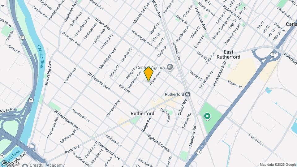 112 Home Ave, Unit #2 Map and Location Details