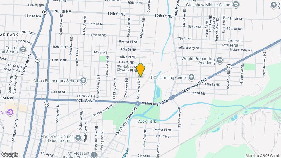 1408 Maple Ave NE Mapa y Detalles de la Ubicación