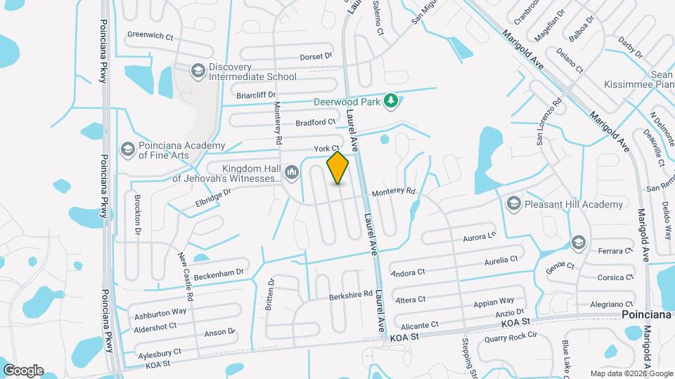 638 Baldwin Dr Map and Location Details