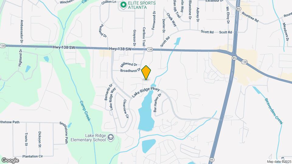 1127 E Briar Gate Ct Map and Location Details