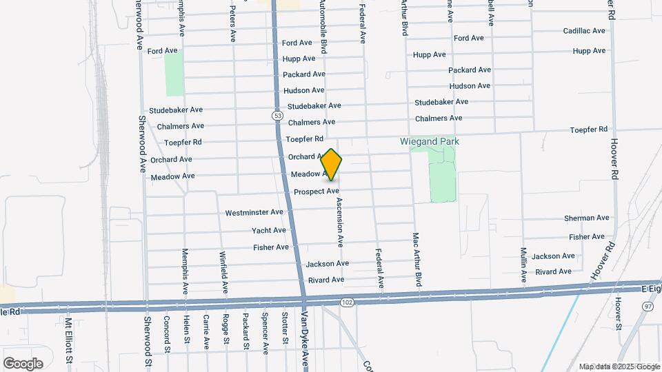 8147 Prospect Ave Map and Location Details