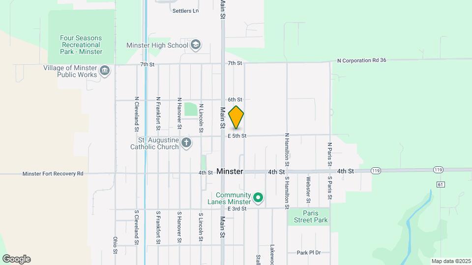 256 E 5th St Mapa y Detalles de la Ubicación