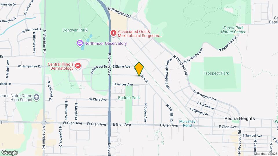 234 E Cherry Ridge Rd Map and Location Details