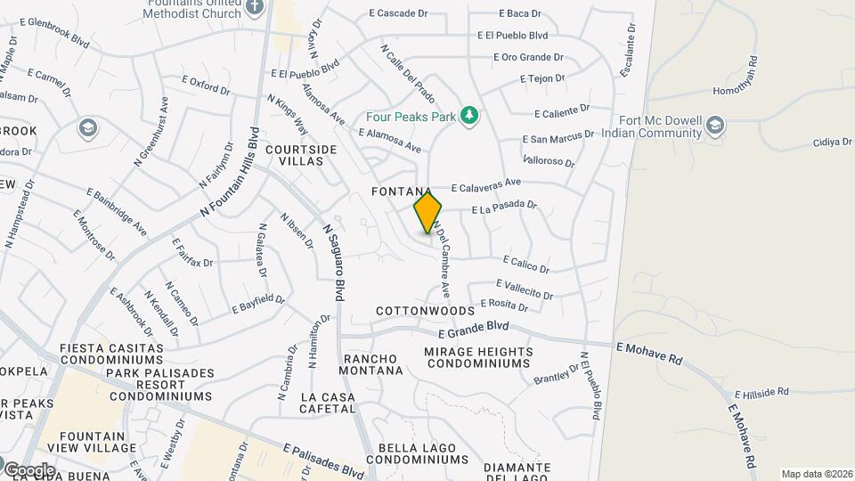 14219 Yerba Buena Way Map and Location Details