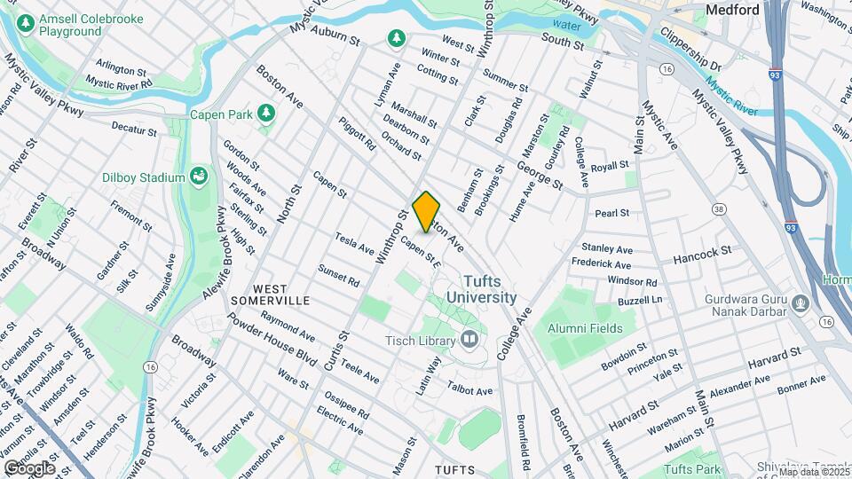 15 Fairmount St, Unit H Map and Location Details