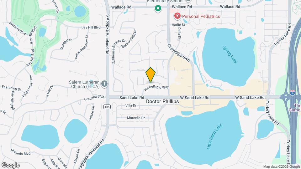 8202 Via Vittoria Way Map and Location Details