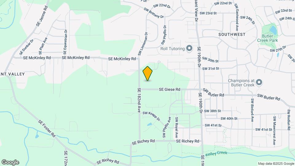 18321 SE Giese Rd Mapa y Detalles de la Ubicación