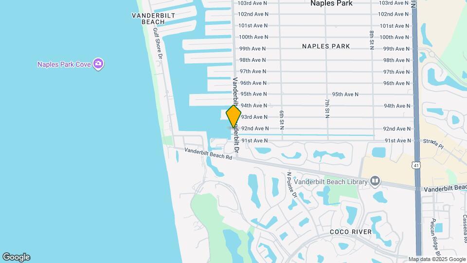 9103 Vanderbilt Dr Map and Location Details